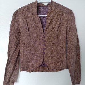 Satin Thai Neck Blouse